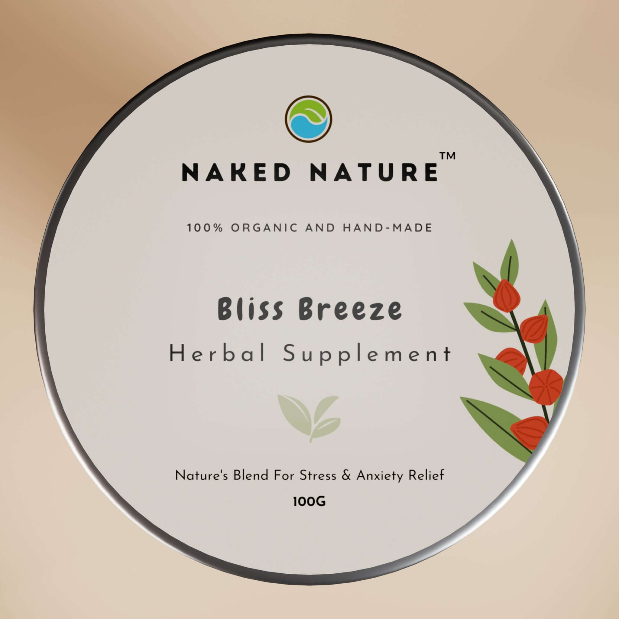 Bliss Breeze Native Herbal Supplement Top