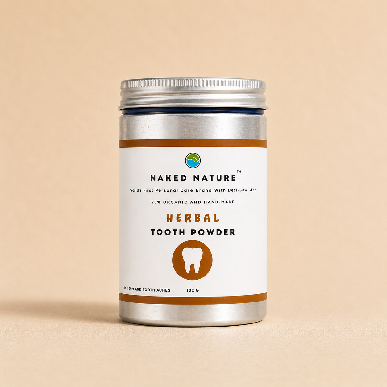 Herbal Tooth Powder (102G) - Prevents Cavity and Maintain Oral Hygiene.
