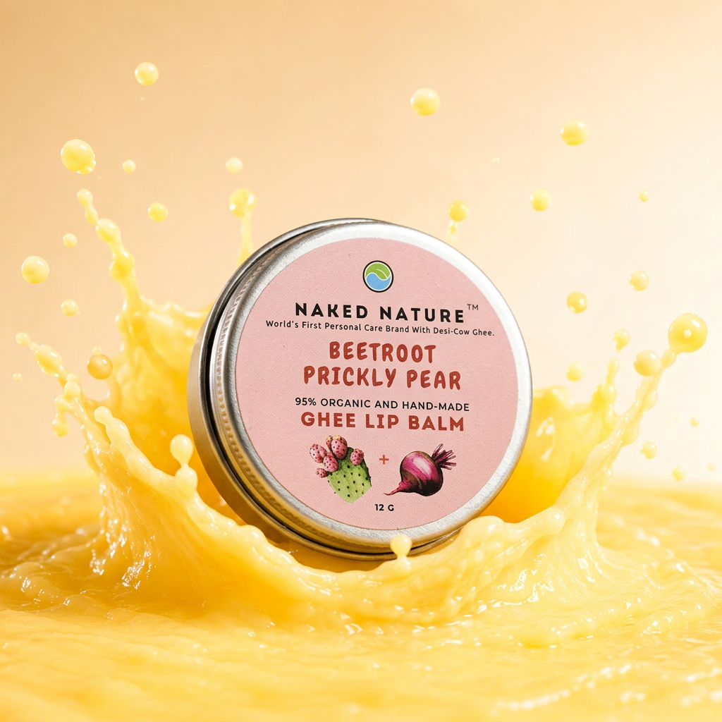 Beetroot, prickly pears Ghee Lip Balm (12g)