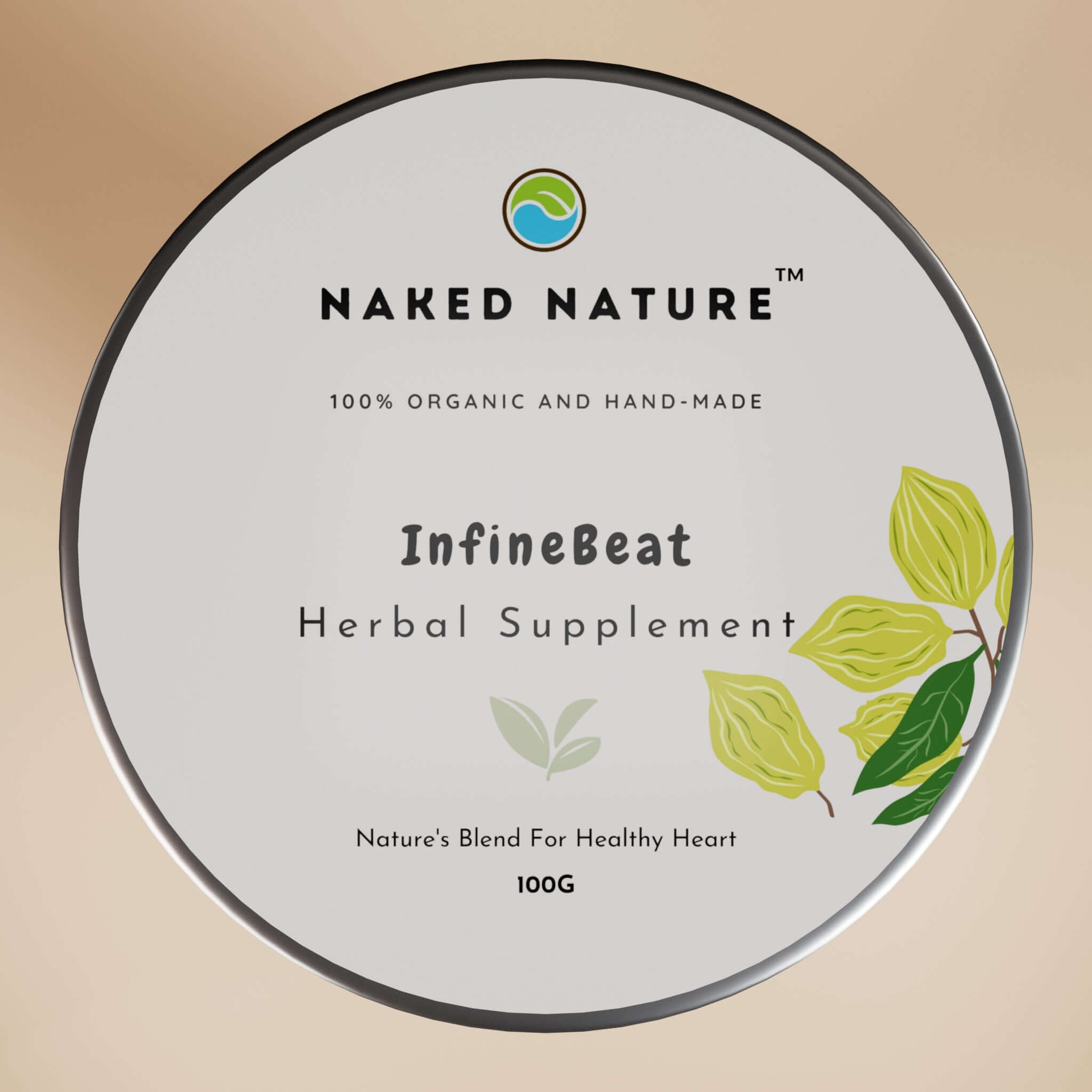 Infine Beat Native Herbal Supplement Top