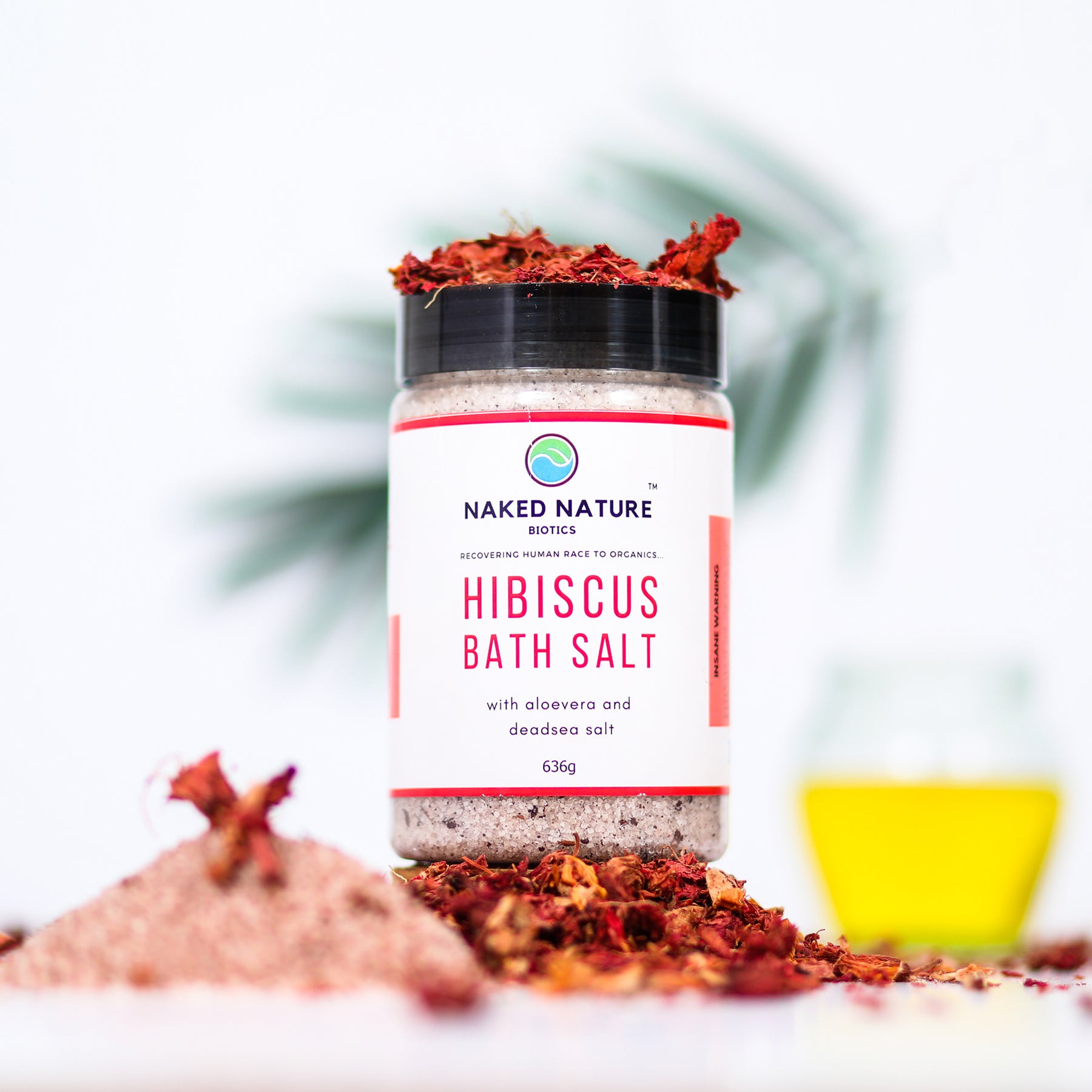 Hibiscus Bath Salt (636G)