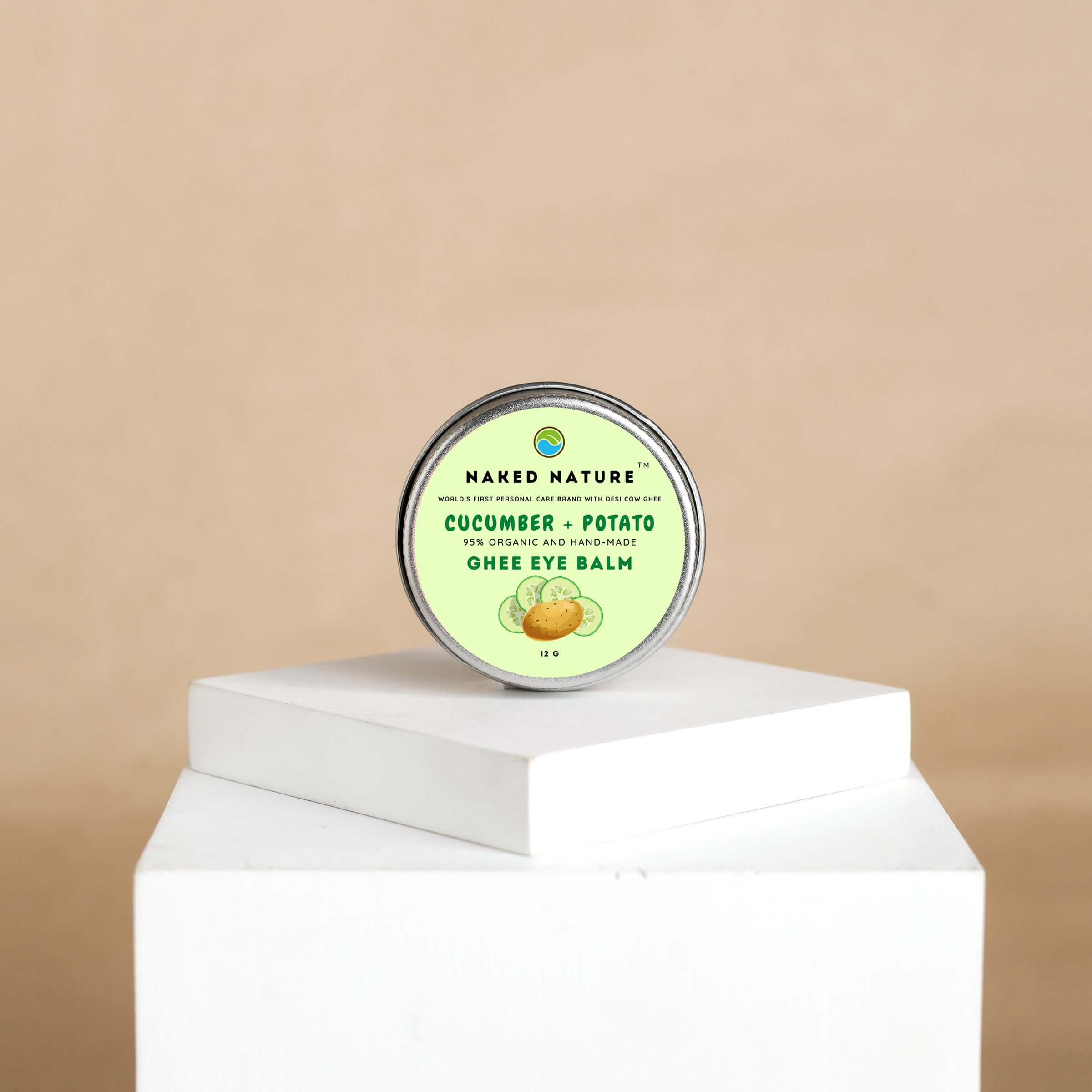 Ghee Eye Balm (Potato, Cucumber) (12G)