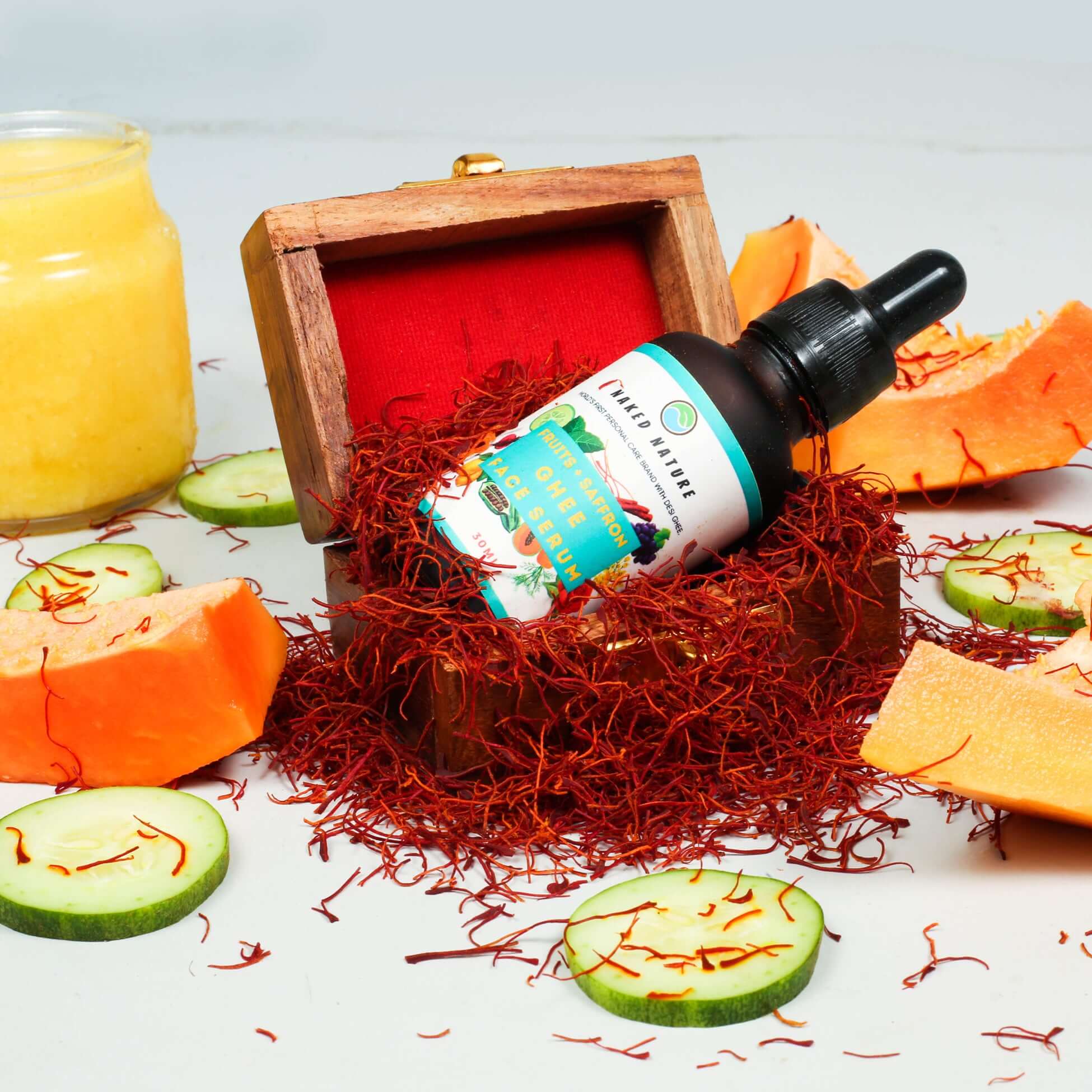 Ghee Face Serum (Fruits + Saffron) 30ml