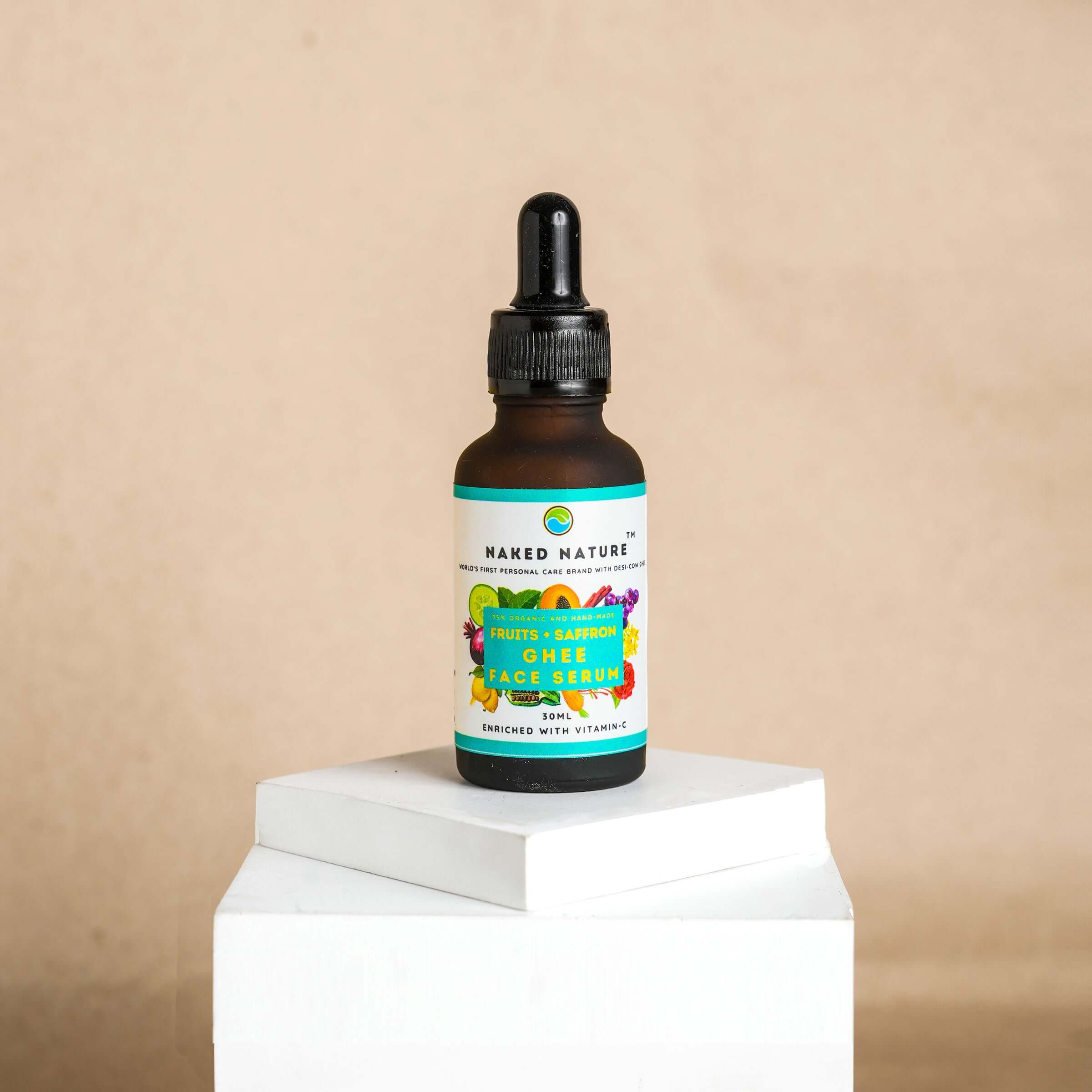 Ghee Face Serum (Fruits + Saffron) 30ml