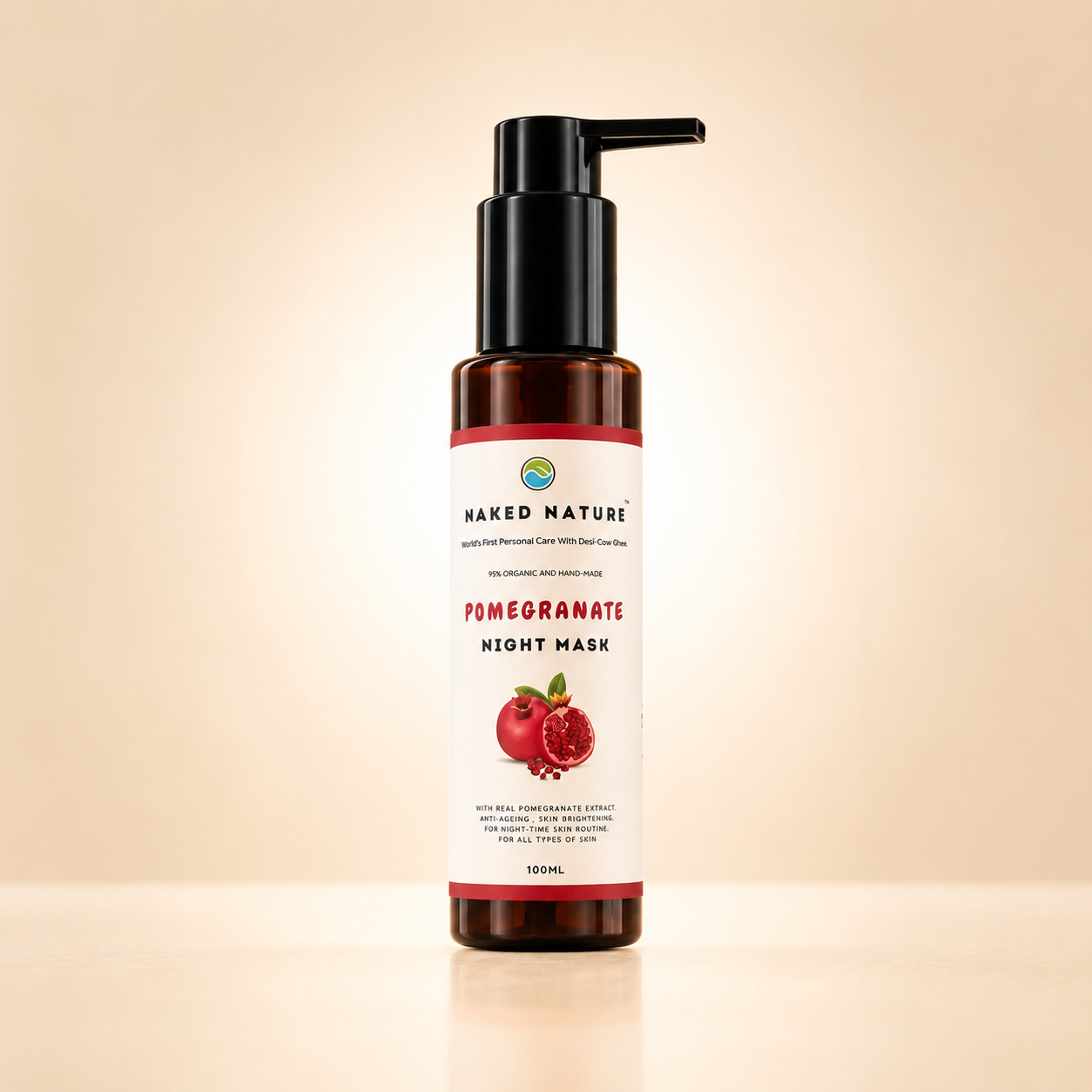 Pomegranate Night Mask – For Soft, Bright & Glowing Skin