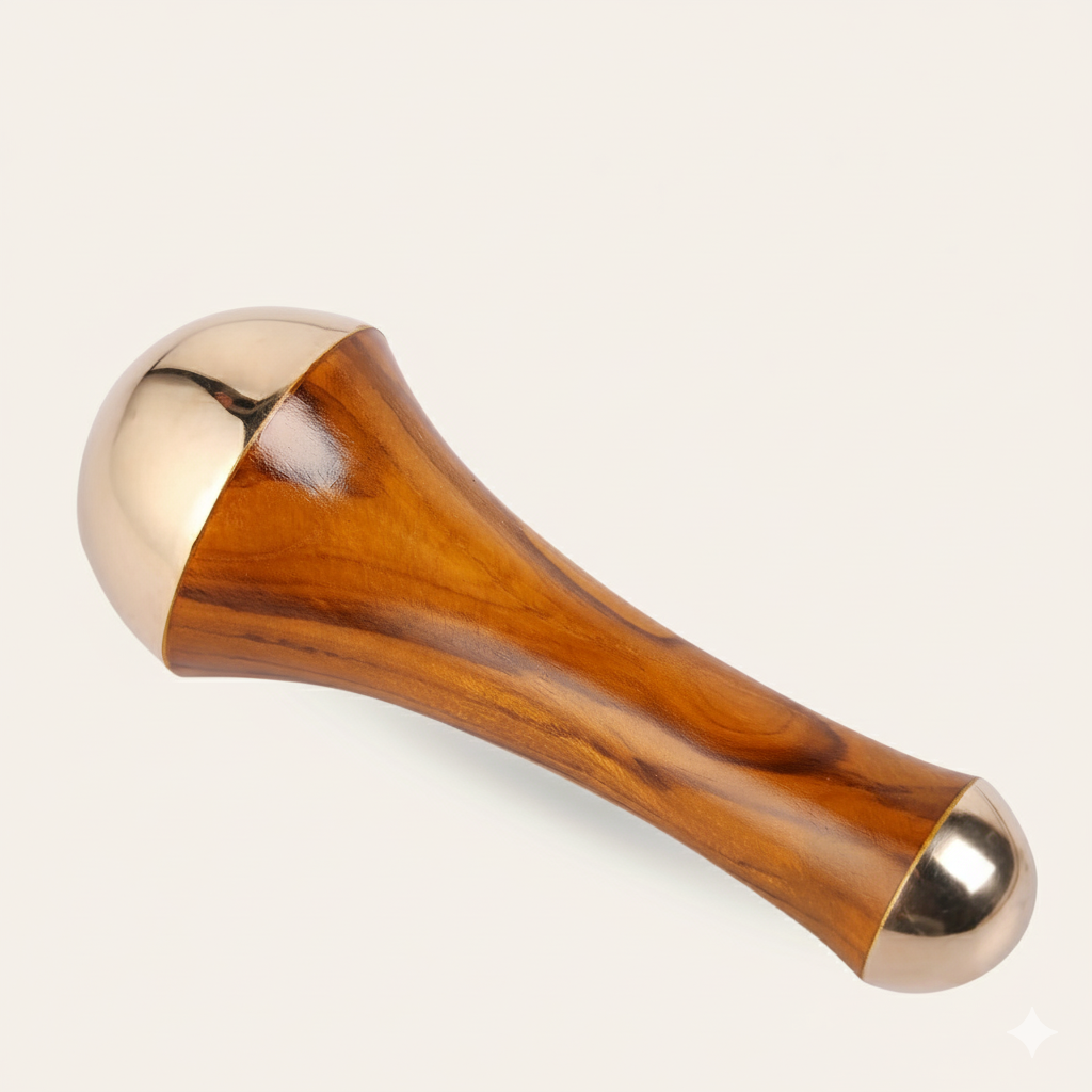 Ayurvedic Kansa Wand - For Body Wellness, Detox, Relaxation