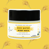 Rice Water Night Mask (102G) - For Clear, Bright and Glossy Skin.